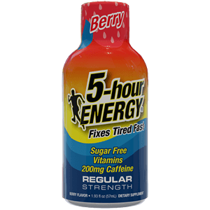Berry flavor Regular Strength 5-hour ENERGY® Shot