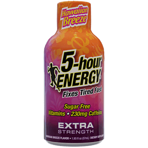 Hawaiian Breeze flavor Extra Strength 5-hour ENERGY® Shot