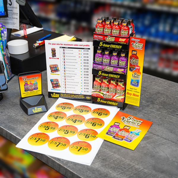 2024 5-hour ENERGY Shot Merchandise Instructions