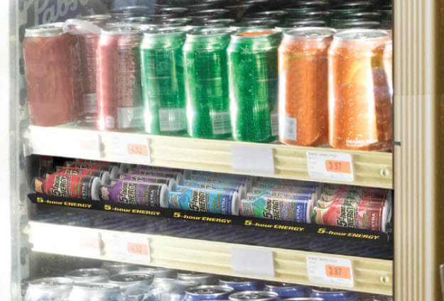 5-hour ENERGY Shot Cooler Rack