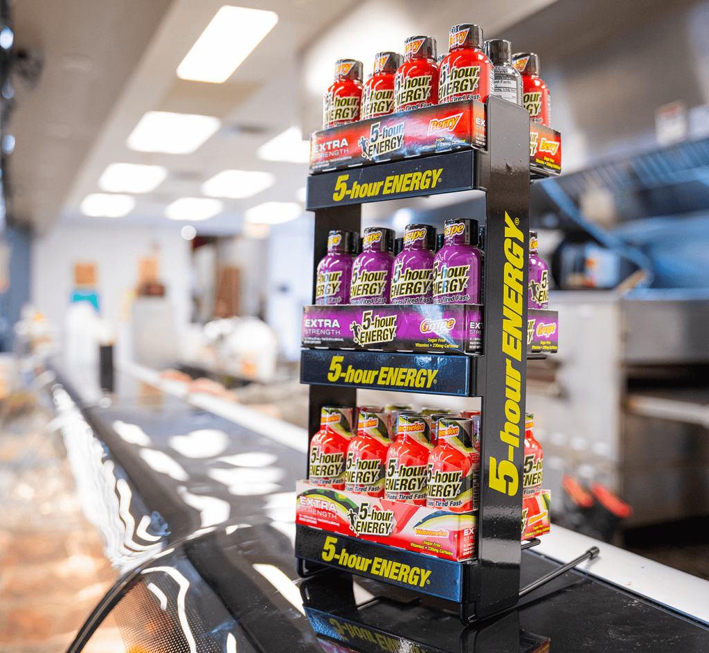 5-hour ENERGY® 3-Tier Mixed Rack